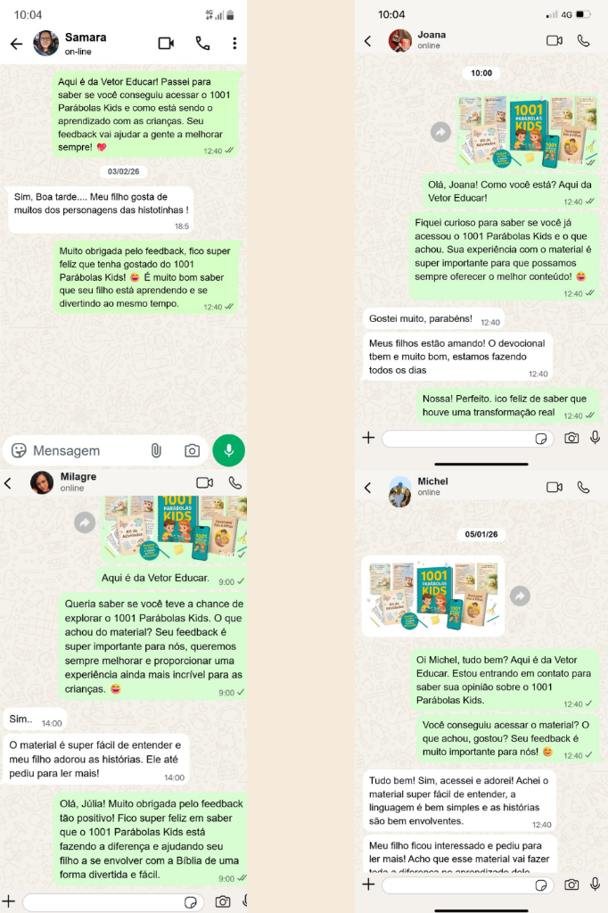 Depoimentos Principais